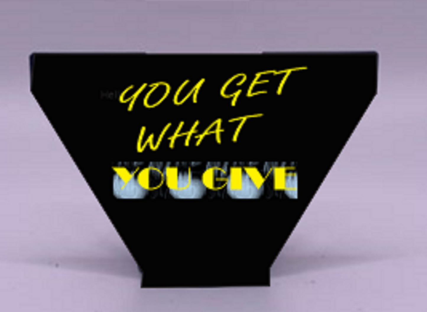 What You Give Necktie Knot