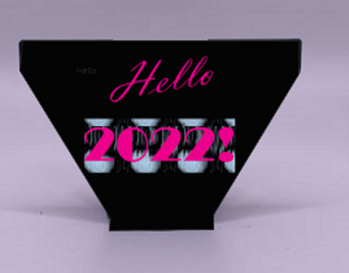 Hello 2022 Necktie Knot