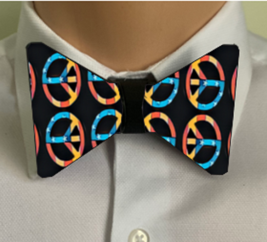 Peace Bow Tie