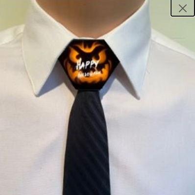 Halloween Necktie Knot